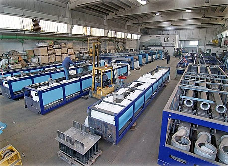 Oven assembling department Oven assembling department