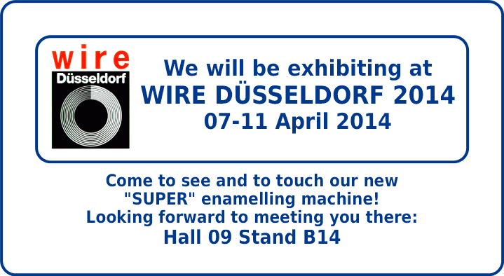 SICME Italiaimpianti MC S.r.l. at Wire Düsseldorf 2014 SICME Italiaimpianti MC S.r.l. at Wire Düsseldorf 2014